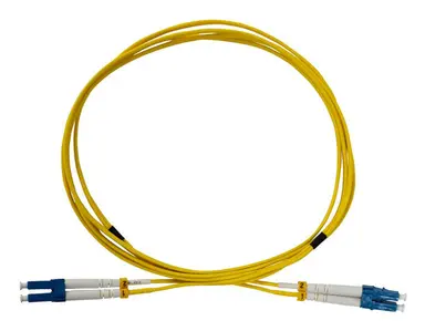 Intellinet 0.5 M LC to LC UPC Fiber Optic Patch Cable, 2.0 MM, Duplex, Ofnr, Singlemode Bif