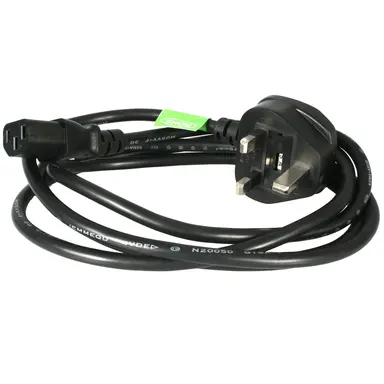 StarTech.com 6FT/1.8M 18AWG (0.75MM2) UK Computer/Monitor Power Cable AC Power Cord W/ BS 136, image 8