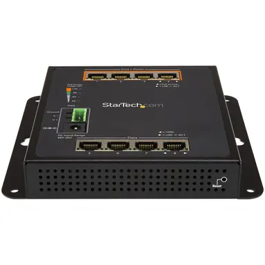 STARTECH.COM Industrial 8 Port Gigabit POE Switch up to 30W Per 4 Power Over Ethernet Ports +, image 6