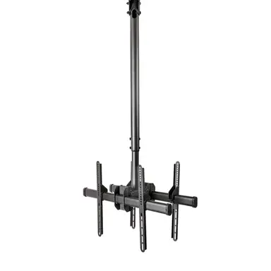 StarTech.com Adjustable Back-to-Back Dual TV Ceiling Mount W/ Telescopic Pole for Large VESA, image 2