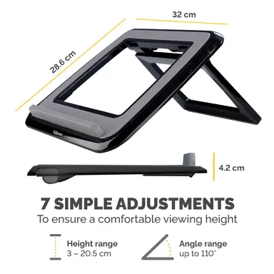 Fellowes Dimensions: 1.63 in H X 12.63 in W X 11.25INCHD Features Seven Adjustable Angl, image 8
