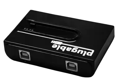 Plugable Technologies Plugable USB 2.0 Sharing Switch for One-Button USB Device Port Sharing Between, image 6