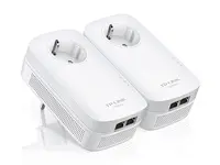 Omada Networks by TP Link AV2000 2-Port Gigabit Passthrough Powerline Starterkit, 2000MBPSPOWERLINEDATARATE, image 3