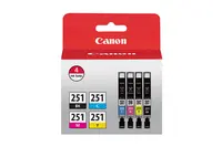 Canon Inkjet CLI-251 4 Color Ink Pack for the Canon MG6320, IP7220, MG5420, MX922, MG7120, MG, image 3