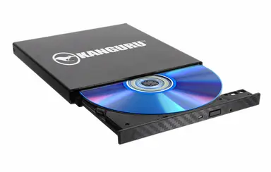 Kanguru Slim Blu-Ray Burner 6X, DVD, TAA Compliant, USB Powered, USB 3.0, image 7