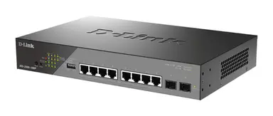 D-Link Systems DSS-200G Series 10-PORT Gigabit Surveillance POE Switch 130W POE Budget 8 Port, image 4