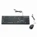 Verbatim Americas Verbatim Wired Keyboard and Mouse 3 Button., image 4