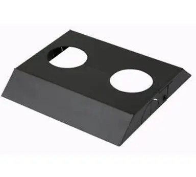 Peerless Industries Modular Series Dual-Pole Cosmetic Cover for Modular Series Square CEILING/FLOOR, image 4