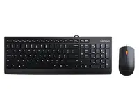 Lenovo 300 USB Combo Keyboard & Mouse - Keyboard, Mouse - Qwerty - Mice Button:, image 3