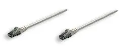 Intellinet Patch Cable Cat6 Gray 0.5 ft Snagless Boot