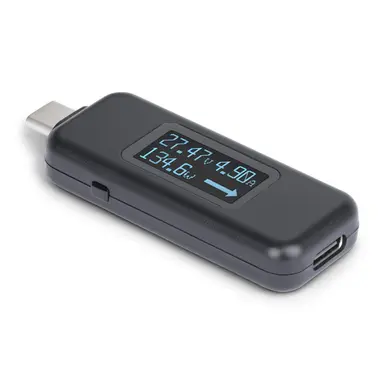 StarTech.com USB-C Power Tester, Digital Multimeter, BI-Directional Voltage and Current Meter, image 4