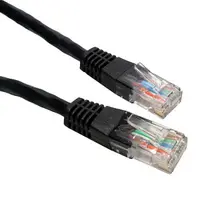 Intellinet 100 FT Black Cat5e Snagless Patch Cable, image 3