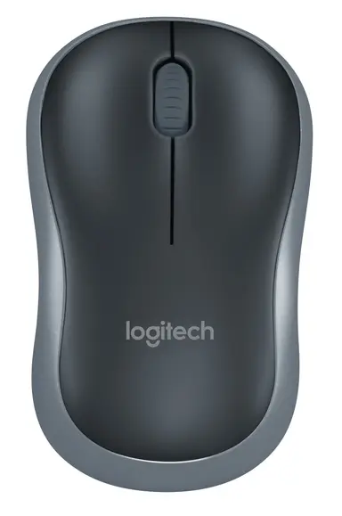 Logitech Wireless Mouse Black/Gray M185