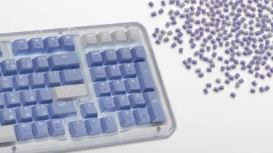 Logitech Alto Keys K98M Wireless Mechanical Customizable - Lilac, image 2