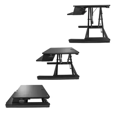 StarTech.com Sit-Stand Desk Converter W/Large 35.4X20.9IN Area - Height Adjustable Standing D, image 3