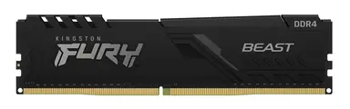 Kingston 16GB 3200MHz DDR4 CL16 Dimm 1GX8 Fury Beast Black