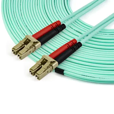 StarTech.com 15M (49 ft) OM3 Multimode LC/LC-UPC Fiber Cable; 1/10/40/100 Gbps Full Duplex; 50, image 7