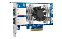 QNAP Dual-Port Baset 10GBE Network Expansion Card, Low-Profile Form Factor, PCIe GEN3, image 3