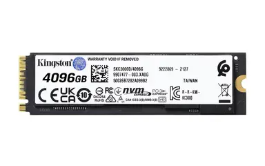 Kingston 4096 GB KC3000 PCIe 4.0 NVMe M.2 SSD, image 6