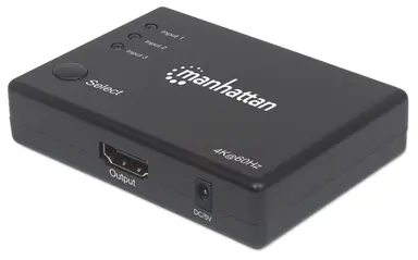 Manhattan - Strategic Manhattan 4K Compact 3-Port HDMI Switch
