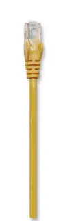 Intellinet Patch Cable Cat 5E UTP Yellow 0.5 ft Snagless Boot, image 6