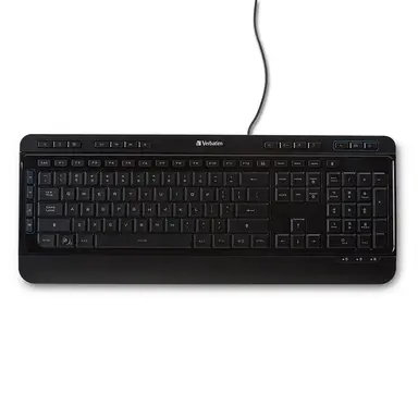 Verbatim Americas Illuminated Wired Keyboard