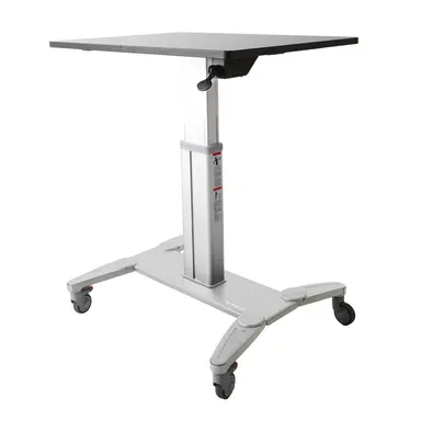 StarTech.com Sit-Stand Cart Is Easily Movable; Stable Base with Lockable Wheels - Mobile Stan