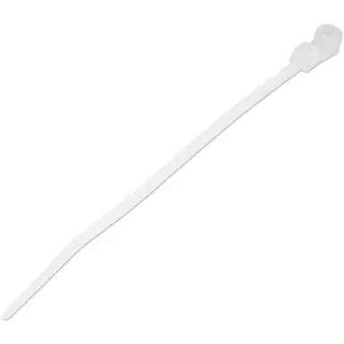 StarTech.com 100 Pack of Plastic Zip Ties with Screw Hole - 4 in
