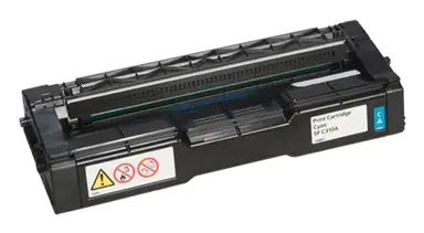 Ricoh C310A SD Cyan Toner for Use in Aficio SPC231N Estimated Yield 2500 Pages