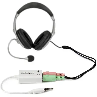 StarTech.com Turns a 3.5MM Combo Headphone/Microphone Port into Two Distinct Ports -Headphone, image 7