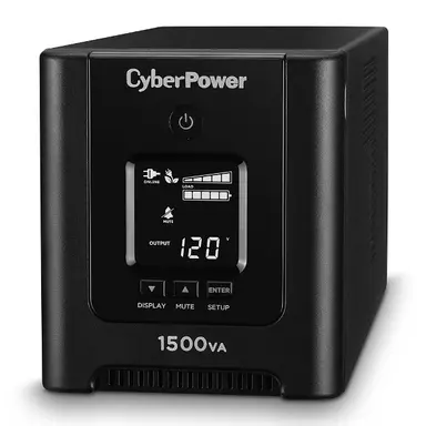 CyberPower Systems (USA) 1050W Sine Wave PFC LCD Avr 5-15P Plug 8 Out 15A Tower 3-Year Warranty, image 6