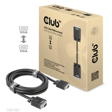 Club 3D B.V VGA Bidirectional Cable 9.84 ft 1080P HD., image 6