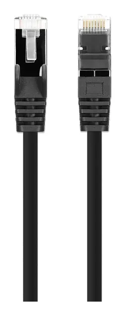 Intellinet CAT8.1 U/FTP Slim Network Patch Cable, 0.5 FT., Black, 10-Pack, image 8