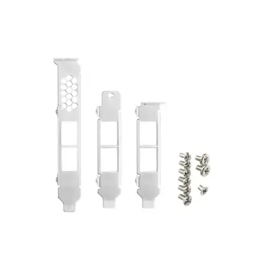 QNAP Full-Height/Low-Profile/Flat Brackets for Dual-Port RJ45 NIC