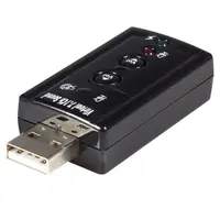 StarTech.com Turn a USB Port into a Virtual 7.1 Channel Sound Card - USB Sound Card - USB, image 3
