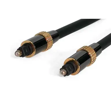 STARTECH.COM AV Cables - Toslink (SPDIF OPTICAL) Left Connector - Male Left Gender - Toslink