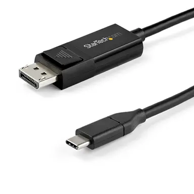 StarTech.com Reversible USB C to DisplayPort 1.4 Cable (USB-C DP Alt Mode Laptop to Monitor), image 4