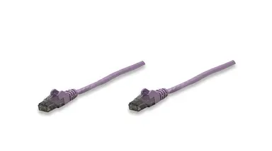 Intellinet 0.5 FT Purple Cat6 Snagless Patch Cable, image 4