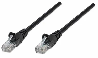 Intellinet 50 FT Black Cat5e Snagless Patch Cable, image 4