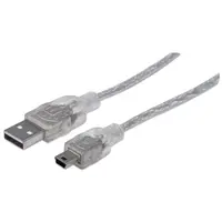 Manhattan - Strategic 6 ft USB 2.0 a Male / Mini-B Male Cable, image 3
