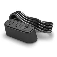Middle Atlantic Desktop PWR CTR Commercial BLK, 2 PW, image 3