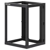Intellinet 19 In. Wall Mount 4-Post Open Frame Network Rack, 15U, image 3
