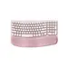Logitech Wave Keys Wireless Ergonomic Keyboard - Rose - Universal - US, image 5