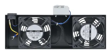 Intellinet 2-Fan Ventilation Unit with Thermostat for 19 Wallmount Cabinets, image 8