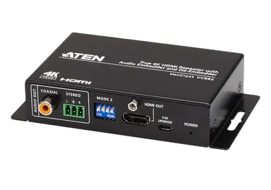 Aten True 4K HDMI Repeater with Audio Embedder, image 4