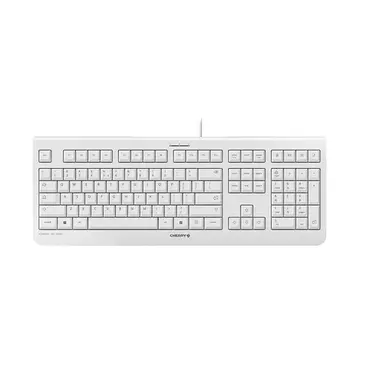 Cherry Americas LT Gray USB 104+4 Whisper Quiet Keys Las, image 2