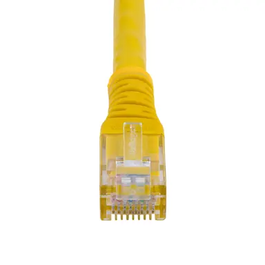 StarTech.com 15 ft Yellow Cat6 Ethernet Cable Delivers Multi Gigabit 1/2.5/5GBPS & 10GBPS up, image 8