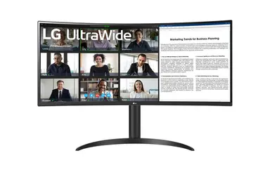 LG Electronics USA 34 LG Monitor, 3440 × 1440, 21:9 VA, HDMI 2.0 (2), DP 1.4, USB Type-C, USB 3.0 (2), image 4
