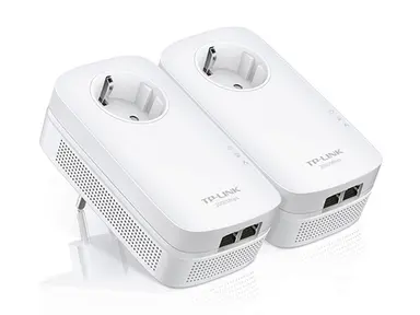 Omada Networks by TP Link AV2000 2-Port Gigabit Passthrough Powerline Starterkit, 2000MBPSPOWERLINEDATARATE, image 4