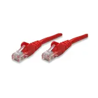 Intellinet Patch Cable Cat 5E UTP Red 1 ft Snagless Boot, image 3